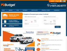Tablet Screenshot of budgetpanama.com